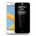 Дизайнерский пластиковый чехол для HTC 10 evo Guinness