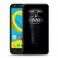 Дизайнерский пластиковый чехол для Alcatel U5 Guinness