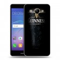 Дизайнерский пластиковый чехол для Huawei Y3 (2017) Guinness