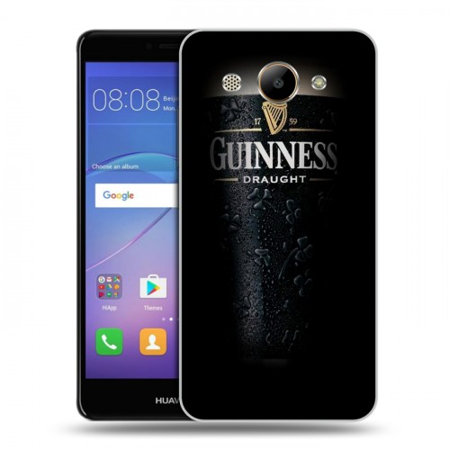 Дизайнерский пластиковый чехол для Huawei Y3 (2017) Guinness