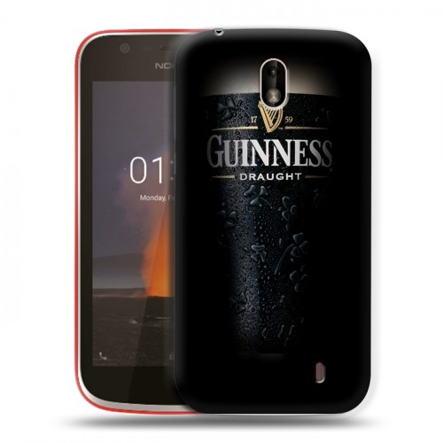 Дизайнерский пластиковый чехол для Nokia 1 Guinness