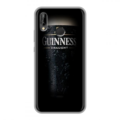 Дизайнерский силиконовый чехол для Huawei P20 Lite Guinness