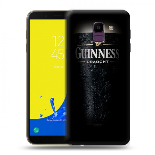 Дизайнерский пластиковый чехол для Samsung Galaxy J6 Guinness