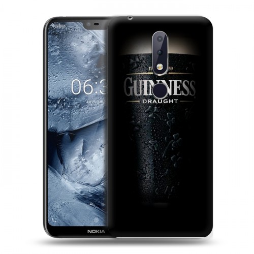 Дизайнерский силиконовый чехол для Nokia 6.1 Plus Guinness