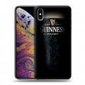 Дизайнерский силиконовый чехол для Iphone Xs Max Guinness