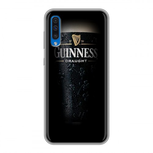 Дизайнерский силиконовый чехол для Samsung Galaxy A50 Guinness