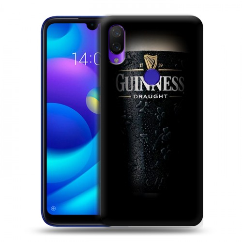 Дизайнерский пластиковый чехол для Xiaomi Mi Play Guinness