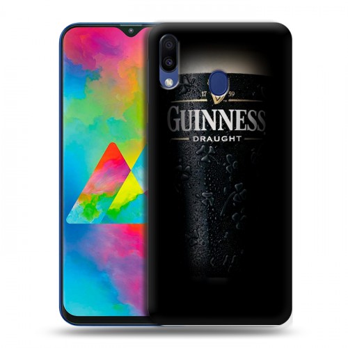 Дизайнерский пластиковый чехол для Samsung Galaxy M20 Guinness