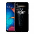 Дизайнерский пластиковый чехол для Samsung Galaxy A20s Guinness