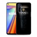 Дизайнерский силиконовый с усиленными углами чехол для Realme 7 Guinness