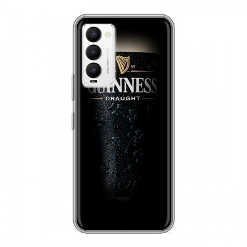 Дизайнерский силиконовый чехол для Tecno Camon 18 Guinness