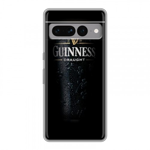Дизайнерский силиконовый с усиленными углами чехол для Google Pixel 7 Pro Guinness
