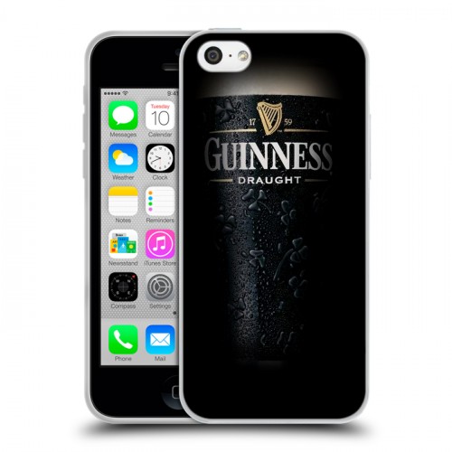 Дизайнерский пластиковый чехол для Iphone 5c Guinness