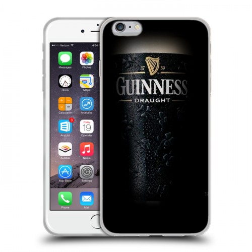 Дизайнерский силиконовый чехол для Iphone 6 Plus/6s Plus Guinness