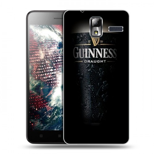 Дизайнерский силиконовый чехол для Lenovo S580 Ideaphone Guinness