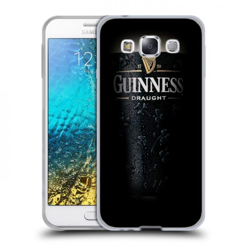 Дизайнерский пластиковый чехол для Samsung Galaxy E5 Guinness