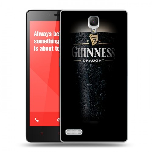 Дизайнерский пластиковый чехол для Xiaomi RedMi Note Guinness