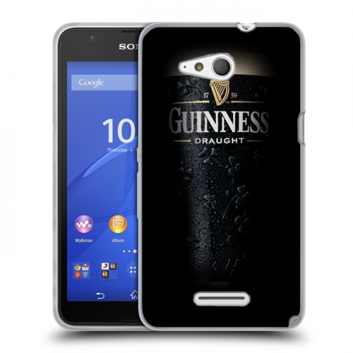 Дизайнерский пластиковый чехол для Sony Xperia E4g Guinness