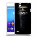 Дизайнерский пластиковый чехол для Sony Xperia C4 Guinness