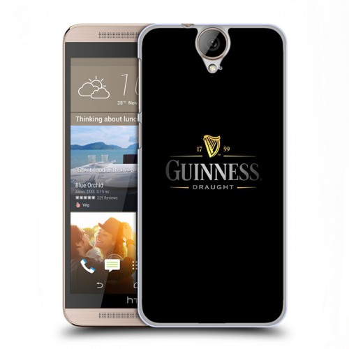 Дизайнерский пластиковый чехол для HTC One E9+ Guinness