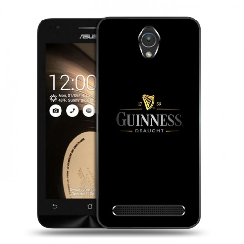 Дизайнерский пластиковый чехол для ASUS Zenfone Go Guinness