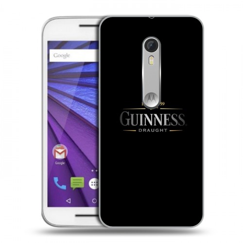 Дизайнерский пластиковый чехол для Lenovo Moto G Guinness