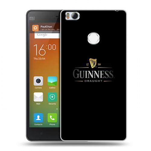 Дизайнерский пластиковый чехол для Xiaomi Mi4S Guinness