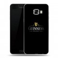 Дизайнерский пластиковый чехол для Samsung Galaxy C7 Guinness