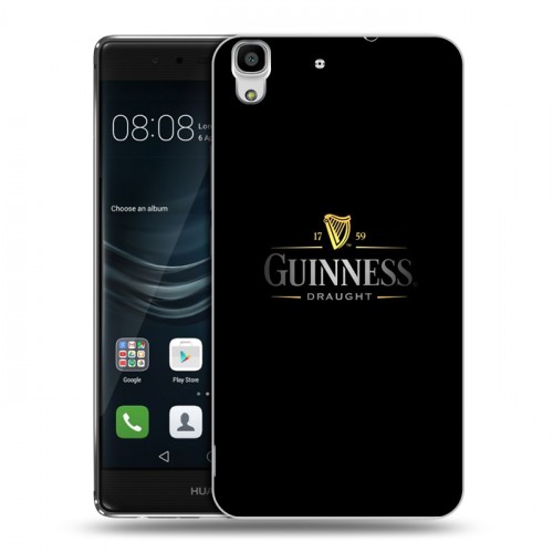 Дизайнерский пластиковый чехол для Huawei Y6II Guinness