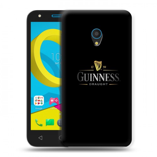 Дизайнерский пластиковый чехол для Alcatel U5 Guinness