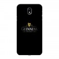 Дизайнерский силиконовый с усиленными углами чехол для Samsung Galaxy J7 (2017) Guinness