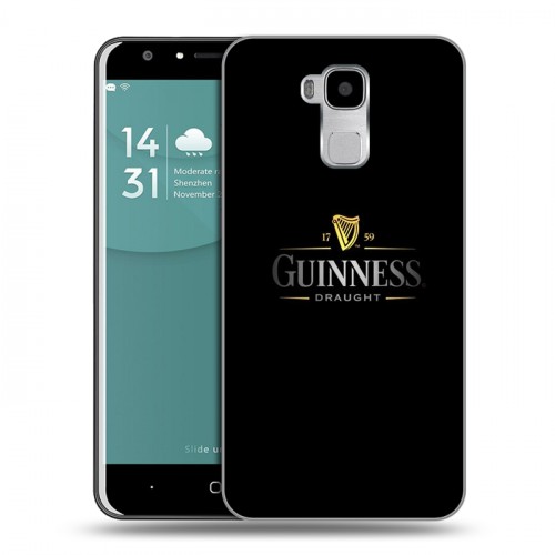 Дизайнерский пластиковый чехол для Doogee Y6 Guinness