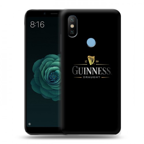 Дизайнерский силиконовый чехол для Xiaomi Mi A2 Guinness