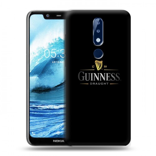 Дизайнерский силиконовый чехол для Nokia 5.1 Plus Guinness