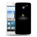 Дизайнерский пластиковый чехол для Huawei Ascend D2 Guinness