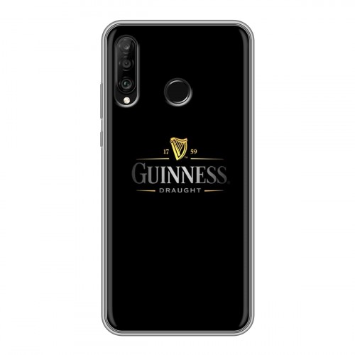 Дизайнерский силиконовый чехол для Huawei P30 Lite Guinness