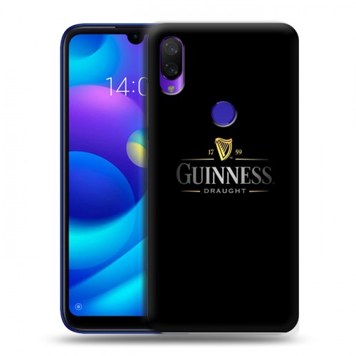 Дизайнерский пластиковый чехол для Xiaomi Mi Play Guinness