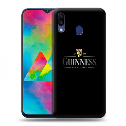 Дизайнерский пластиковый чехол для Samsung Galaxy M20 Guinness