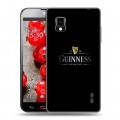 Дизайнерский пластиковый чехол для LG Optimus G Guinness