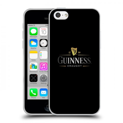 Дизайнерский пластиковый чехол для Iphone 5c Guinness