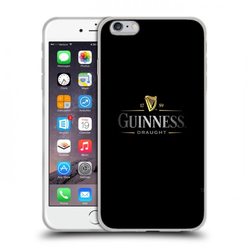 Дизайнерский силиконовый чехол для Iphone 6 Plus/6s Plus Guinness