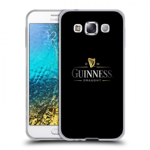 Дизайнерский пластиковый чехол для Samsung Galaxy E5 Guinness