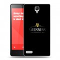 Дизайнерский силиконовый чехол для Xiaomi RedMi Note Guinness