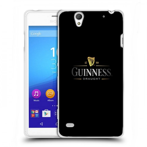 Дизайнерский пластиковый чехол для Sony Xperia C4 Guinness