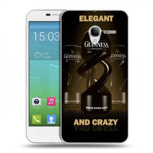 Дизайнерский силиконовый чехол для Alcatel One Touch POP 3 5 Guinness