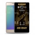 Дизайнерский пластиковый чехол для Samsung Z3 Guinness