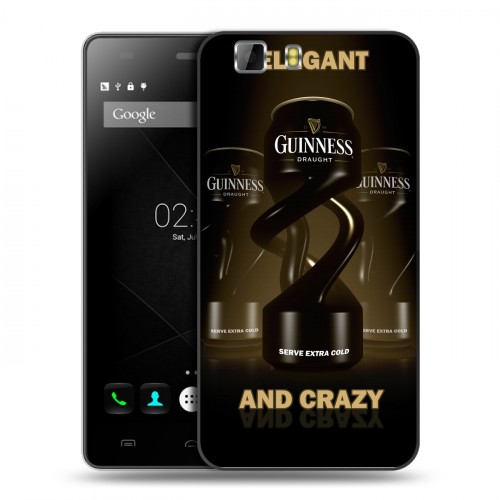 Дизайнерский силиконовый чехол для Doogee X5 Guinness