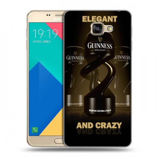 Дизайнерский силиконовый чехол для Samsung Galaxy A9 Guinness