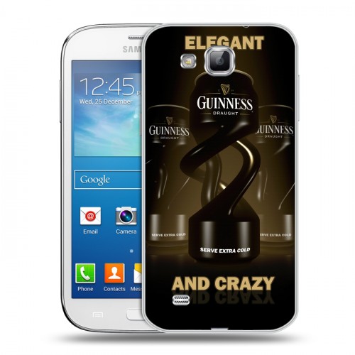 Дизайнерский пластиковый чехол для Samsung Galaxy Premier Guinness