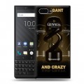 Дизайнерский пластиковый чехол для BlackBerry KEY2 Guinness